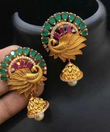 Peacock Earrings